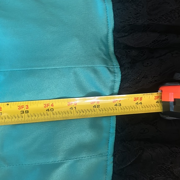 NWT 2014 Pin Up Girl clothing wiggle dress Size Small Teal - Picture 10 of 11